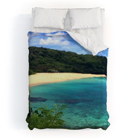 Deb Haugen Hawaiian Dreams Duvet Cover