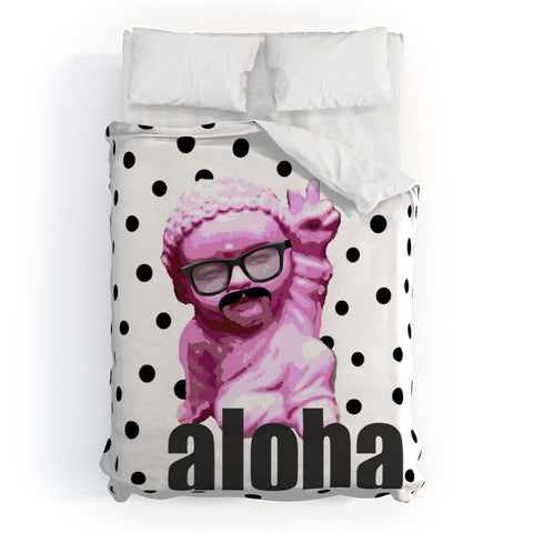 Deb Haugen Hey Aloha Duvet Cover
