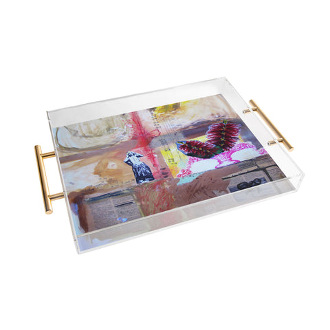 Deb Haugen Hula Happy Acrylic Tray