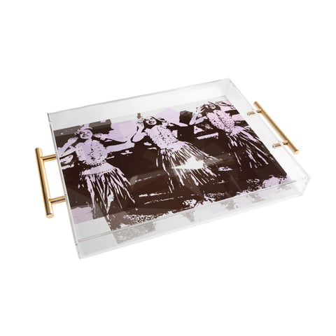 Deb Haugen Hula Puzzle Acrylic Tray