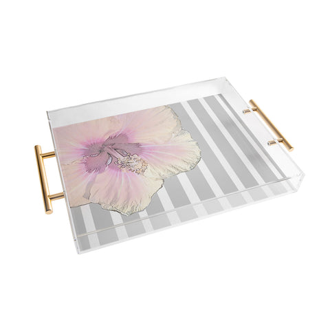 Deb Haugen kaneohe hibiscus Acrylic Tray