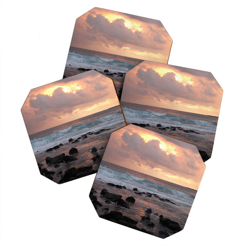 Deb Haugen Maui Gold Coaster Set
