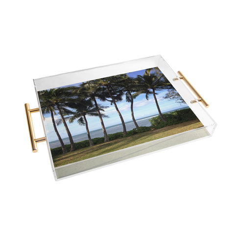 Deb Haugen Morning Waialua Acrylic Tray