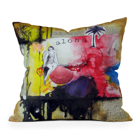 Deb Haugen Ms Shelton Outdoor Throw Pillow