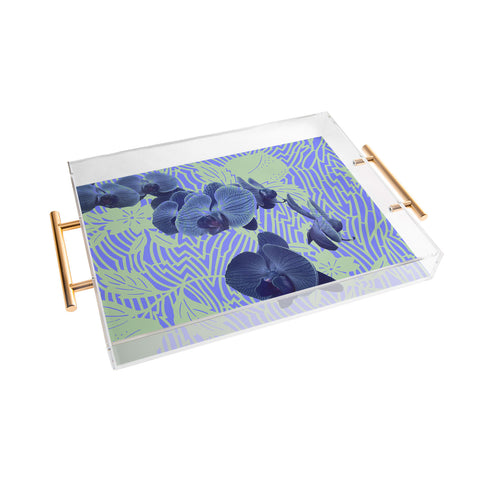 Deb Haugen Orchids Hauula Acrylic Tray