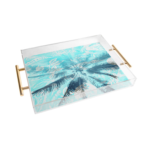 Deb Haugen Portlock Palm Acrylic Tray