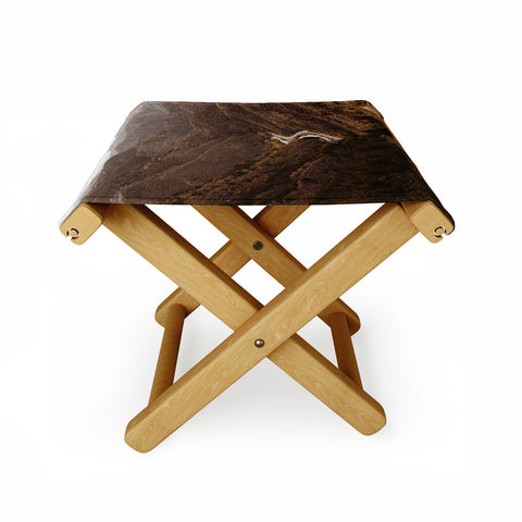 Del Mundo Imagery Golden Hour in Golden Colorado Folding Stool