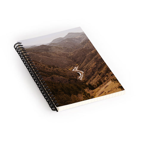 Del Mundo Imagery Golden Hour in Golden Colorado Spiral Notebook