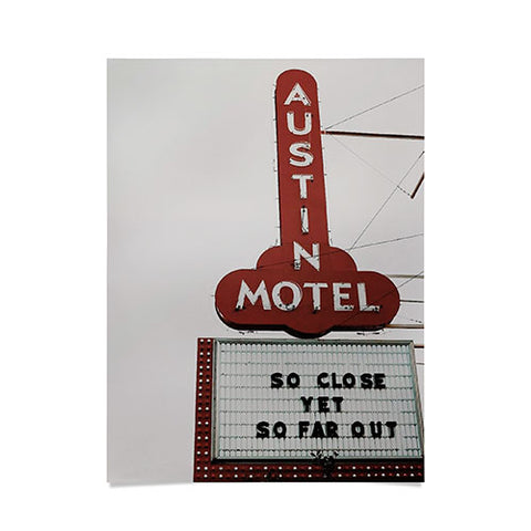 Del Mundo Imagery Keep Austin Weird Poster