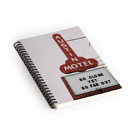 Del Mundo Imagery Keep Austin Weird Spiral Notebook