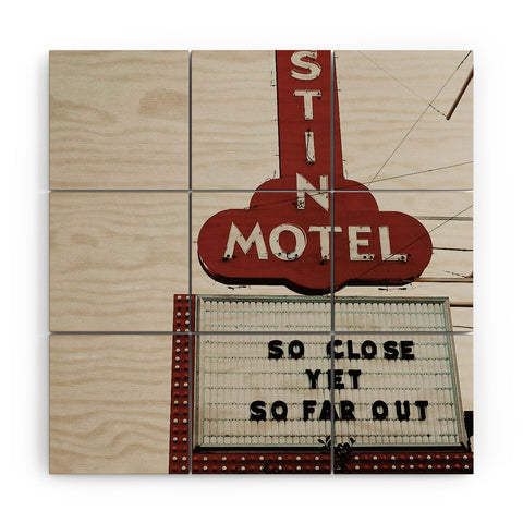 Del Mundo Imagery Keep Austin Weird Wood Wall Mural