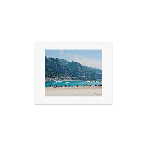 Del Mundo Imagery Menton Promenade Art Print