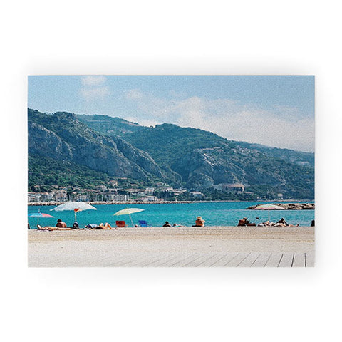 Del Mundo Imagery Menton Promenade Welcome Mat