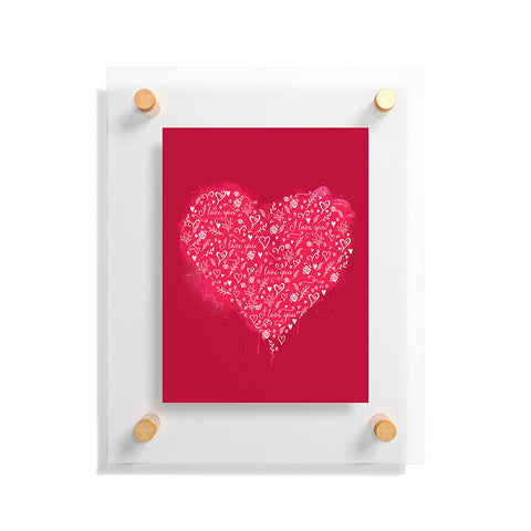 Deniz Ercelebi Art of love Floating Acrylic Print