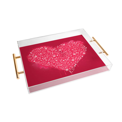 Deniz Ercelebi Art of love Acrylic Tray