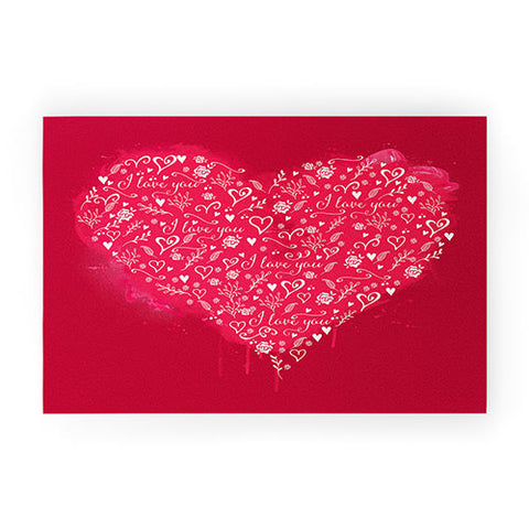 Deniz Ercelebi Art of love Welcome Mat