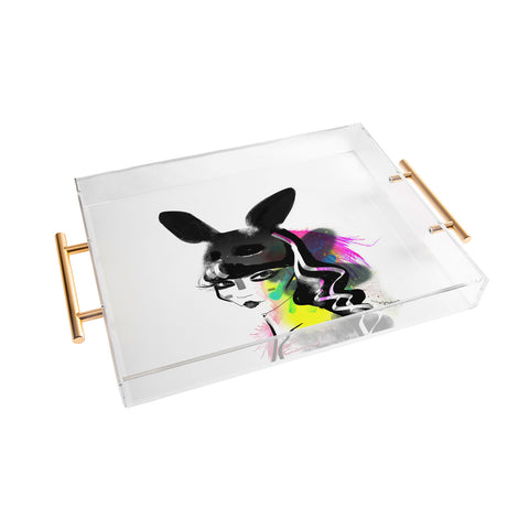 Deniz Ercelebi Bunny gone Acrylic Tray