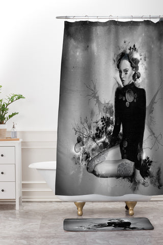Deniz Ercelebi BWD Shower Curtain And Mat