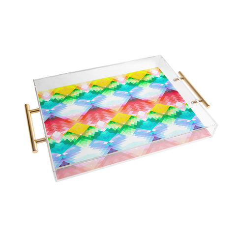 Deniz Ercelebi Crystal Rainbow Acrylic Tray