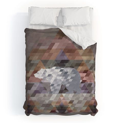 Deniz Ercelebi Digi Bear Duvet Cover