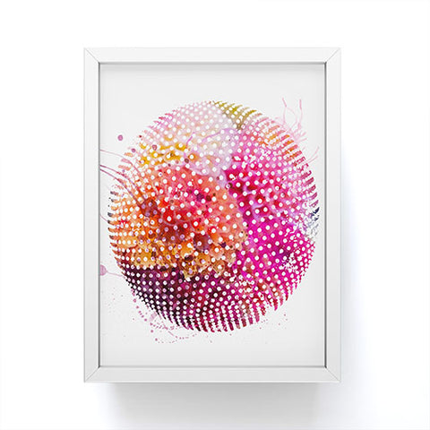 Deniz Ercelebi Dots Framed Mini Art Print