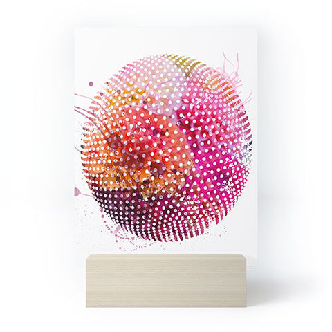 Deniz Ercelebi Dots Mini Art Print
