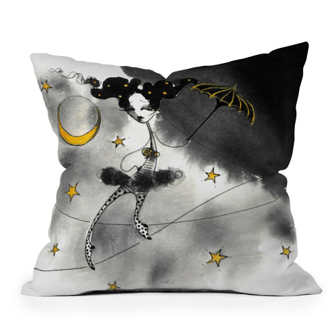 Deniz Ercelebi Rope Outdoor Throw Pillow