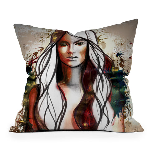 Deniz Ercelebi Seasons Outdoor Throw Pillow