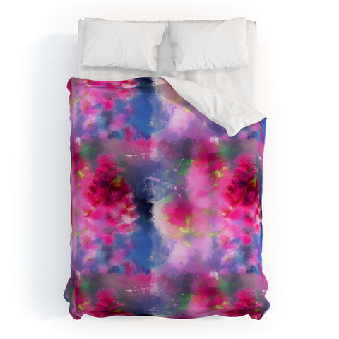 Deniz Ercelebi Spring floral paint 1 Duvet Cover