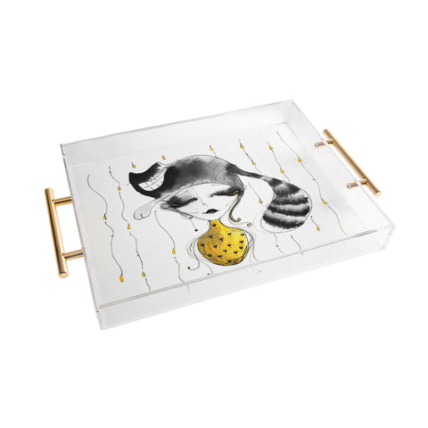 Deniz Ercelebi The Smile Acrylic Tray