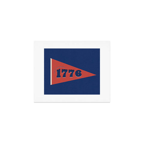 DENY Designs 1776 Pennant Art Print