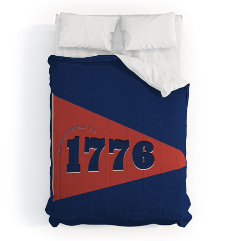 DENY Designs 1776 Pennant Comforter