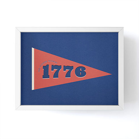 DENY Designs 1776 Pennant Framed Mini Art Print