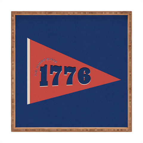 DENY Designs 1776 Pennant Square Tray