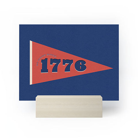 DENY Designs 1776 Pennant Mini Art Print