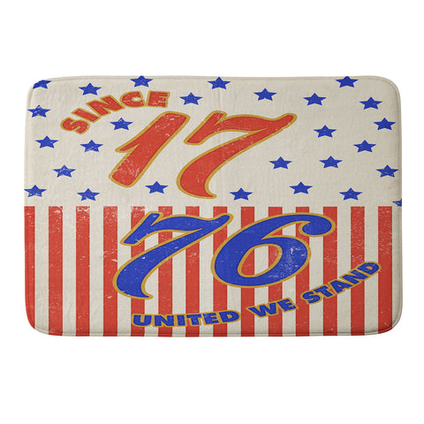 DENY Designs 1776 Stars Memory Foam Bath Mat