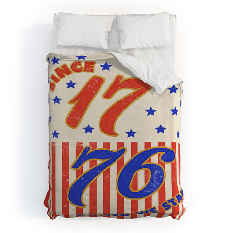 DENY Designs 1776 Stars Duvet Cover