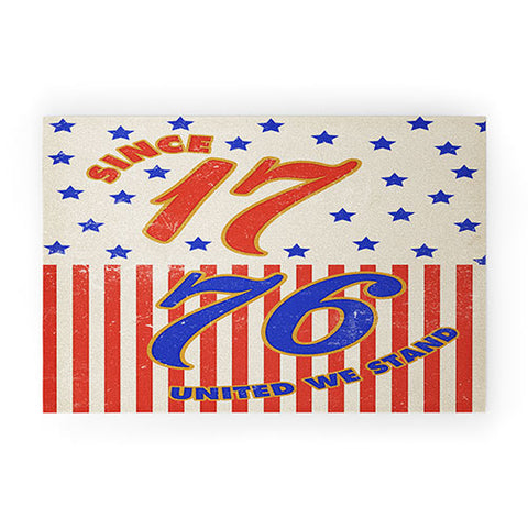 DENY Designs 1776 Stars Welcome Mat