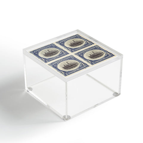 DENY Designs 1901 1c Fast Lake Navigation Stamps Acrylic Box