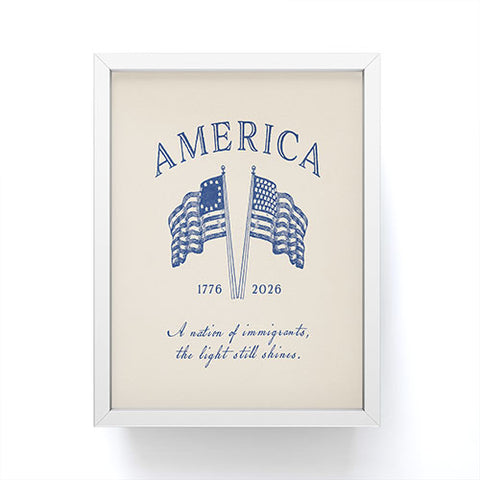 DENY Designs America250 Framed Mini Art Print
