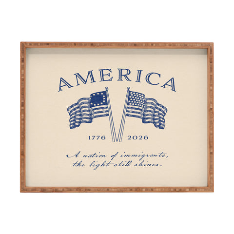 DENY Designs America250 Rectangular Tray