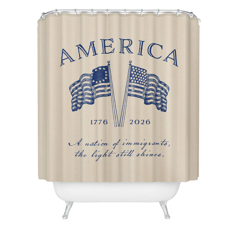 DENY Designs America250 Shower Curtain