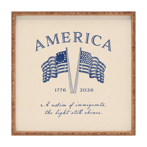 DENY Designs America250 Square Tray