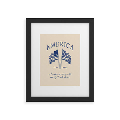 DENY Designs America250 Framed Art Print