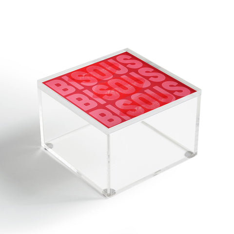 DENY Designs Bisous Acrylic Box