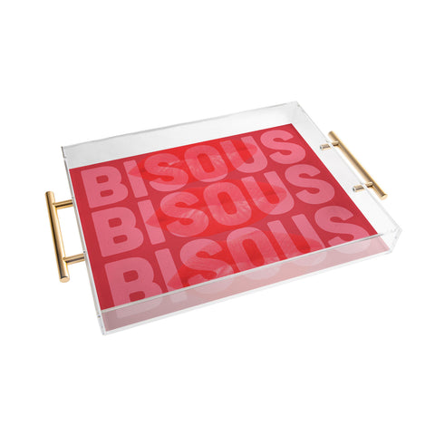 DENY Designs Bisous Acrylic Tray