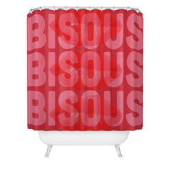 DENY Designs Bisous Shower Curtain