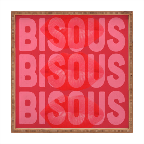 DENY Designs Bisous Square Tray