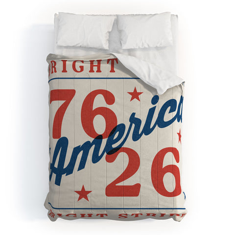 DENY Designs Bright Stars Bright Stripes Comforter