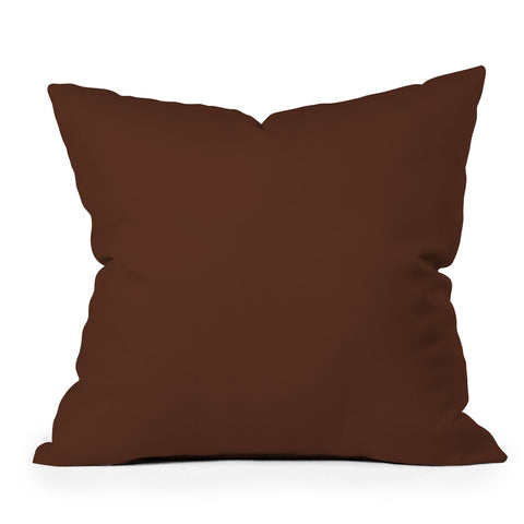 DENY Designs Brown 477c Outdoor Throw Pillow